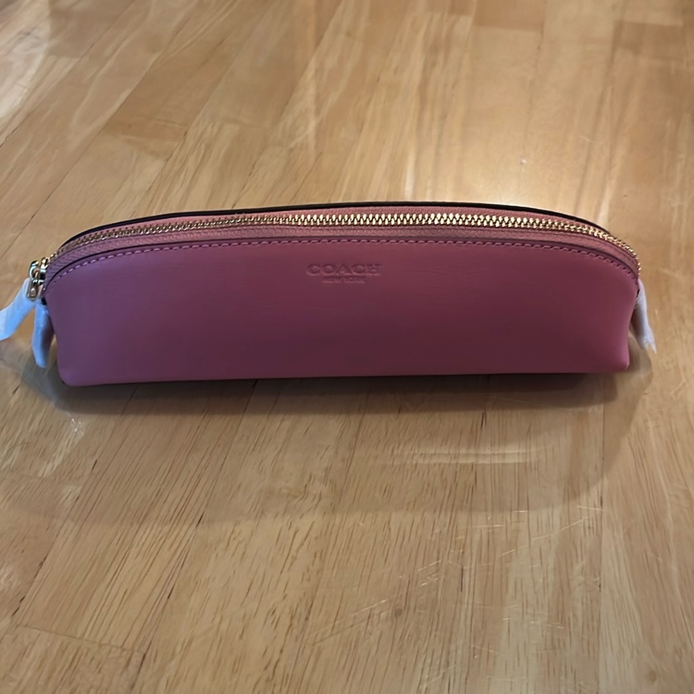 Coach pencil case